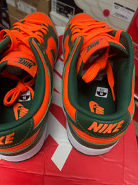 Dunk Low ‘ Miami Hurricanes ‘ Size 10.5