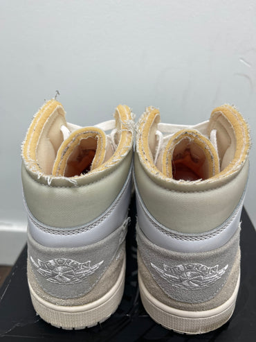 Air Jordan Retro 1 mid ‘ Craft White ‘ Size 8.5