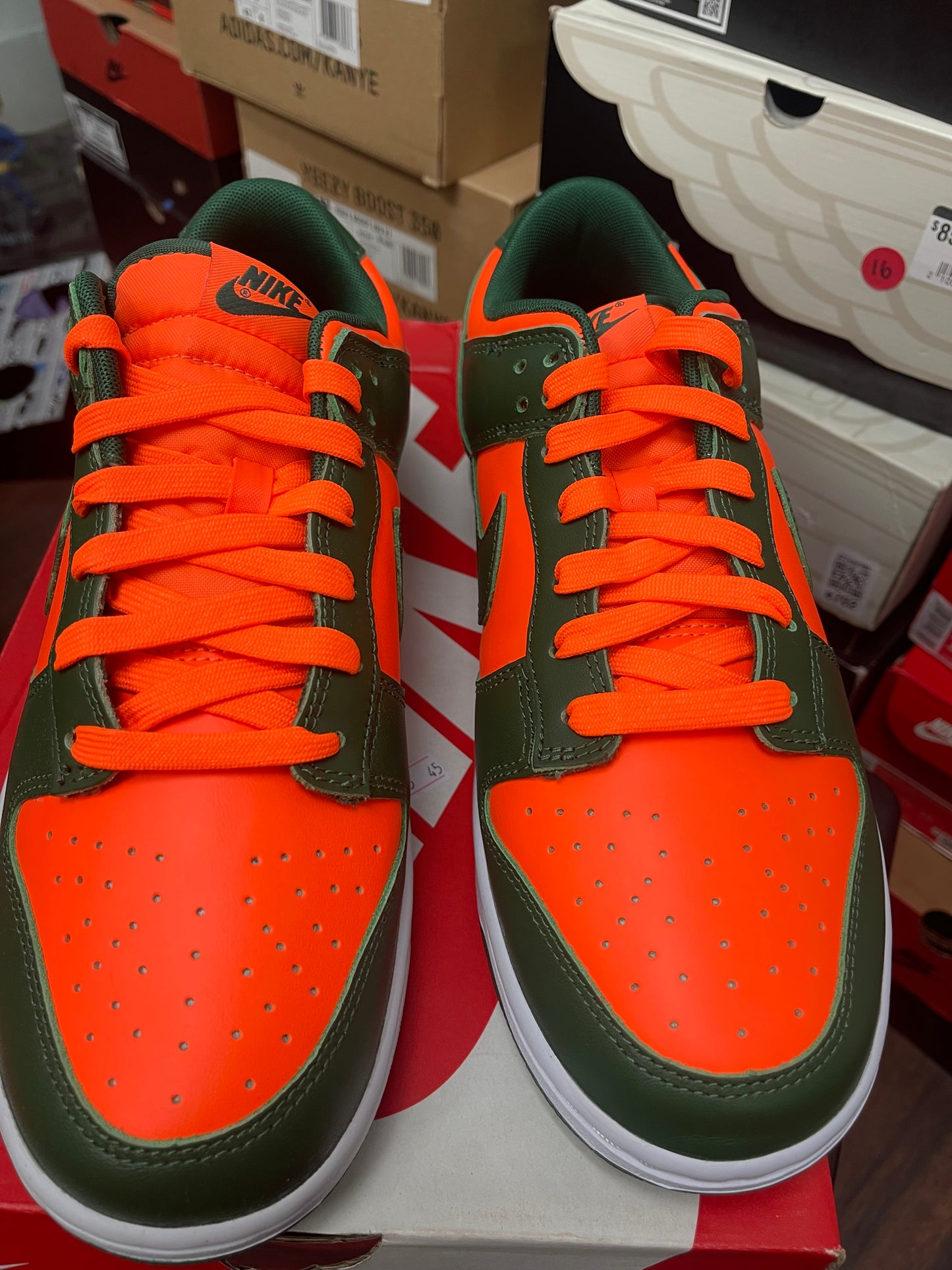 Dunk Low ‘ Miami Hurricanes ‘ Size 10.5