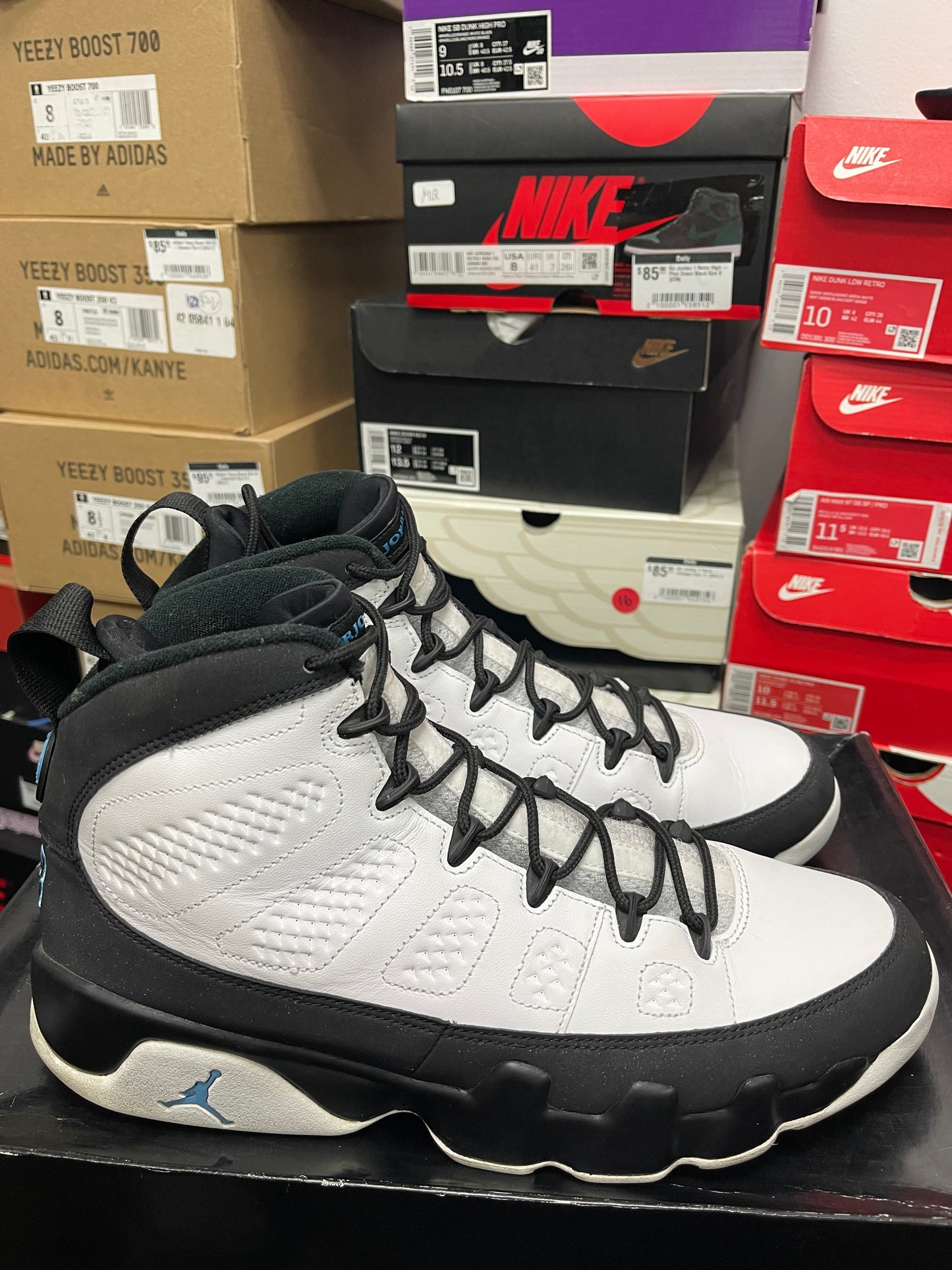 Air Jordan Retro 9 ‘ University blue ‘ Size 10.5