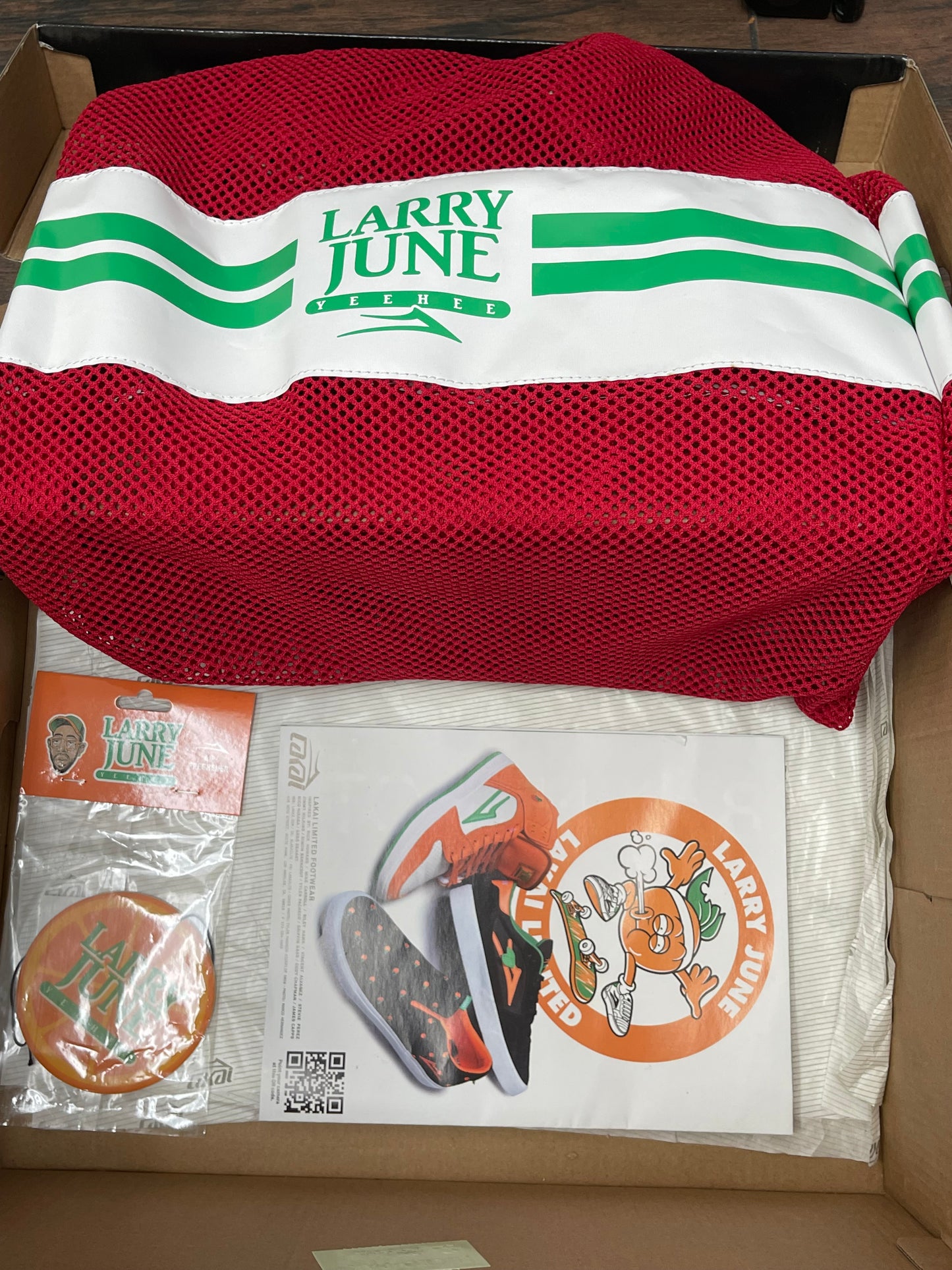 Larry June High size 11.5