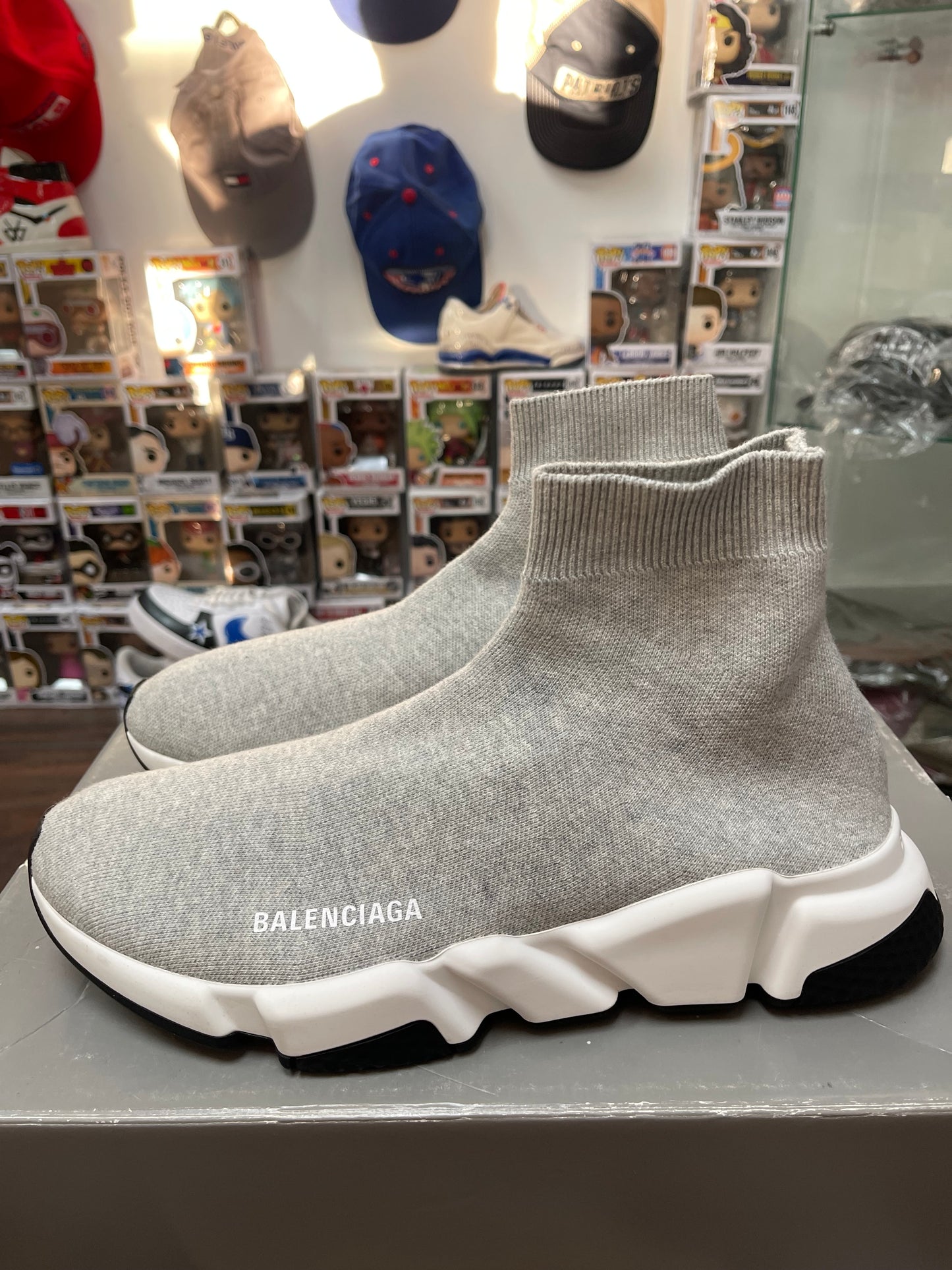 Balenciaga Speed Trainer Grey Size 10