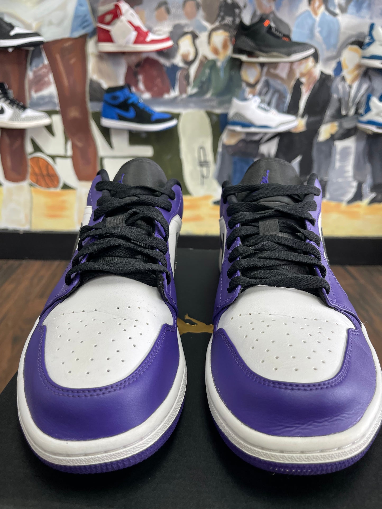 Air Jordan 1 Low ‘ Court Purple ‘ Size 11.5