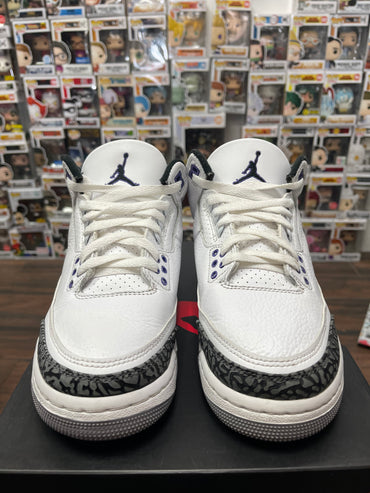 Air Jordan Retro 3 ‘ Dark Iris ‘ Size 7y