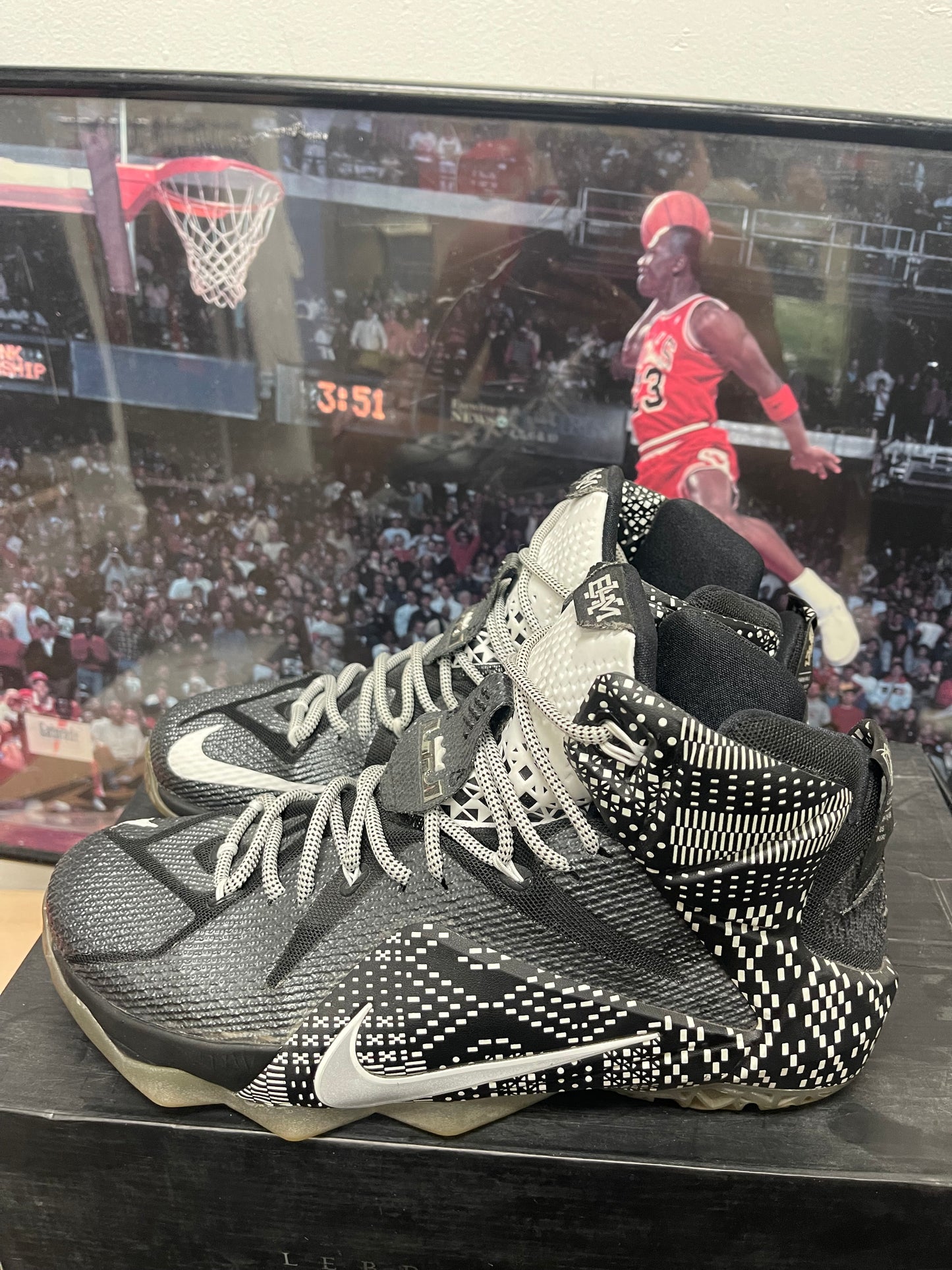 LeBron Black History Month size 9.5