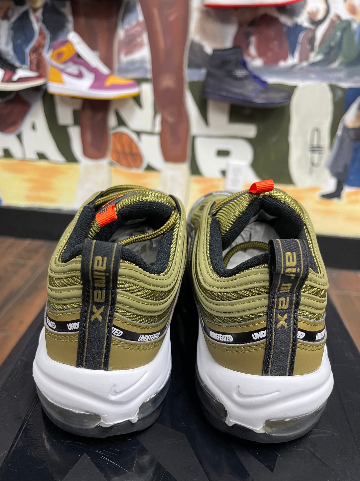 Undefeated❌Air Max 97 ‘ Green ‘ Size 7
