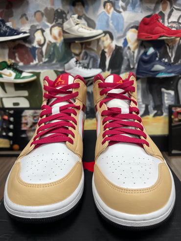 Air Jordan Retro 1 Mid ‘ Cardinal Red ‘ Size 12