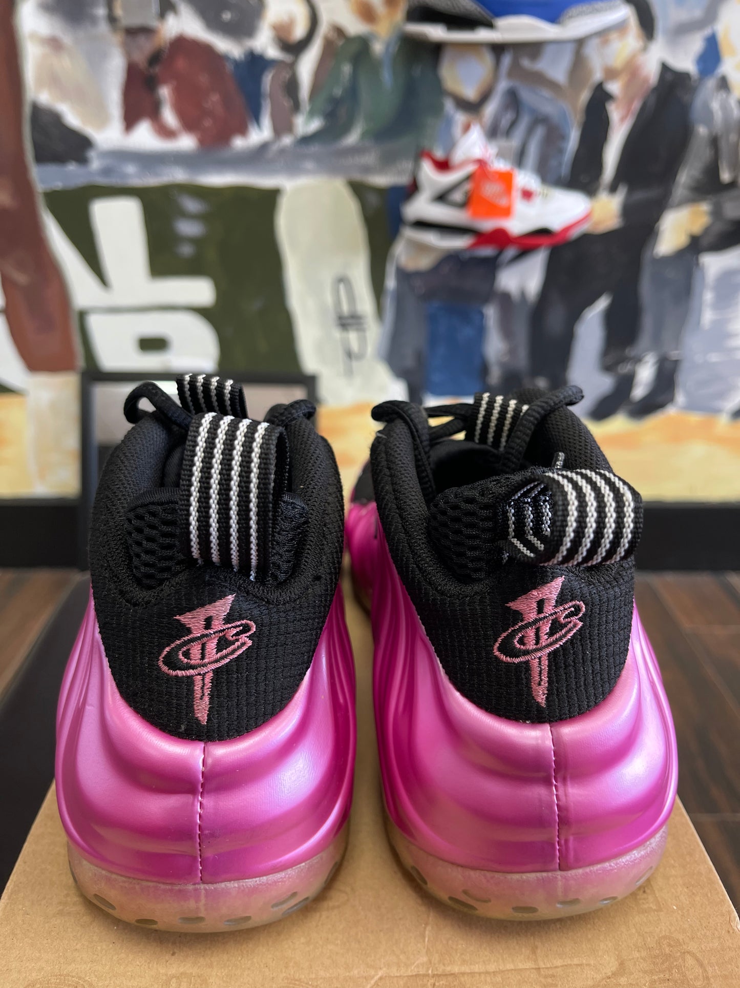 Air Foamposite One ‘ Pink ‘ Size 7 Men