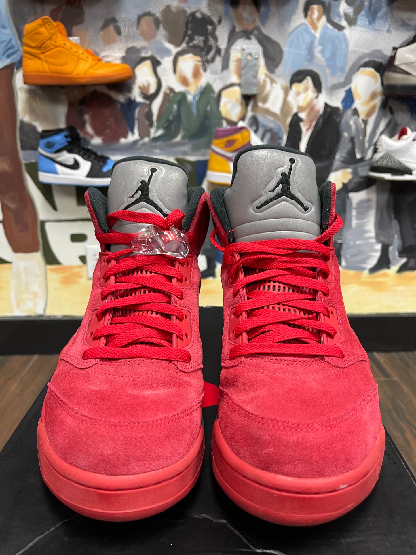 Air Jordan Retro 5 ‘ Red Suede ‘ size 10